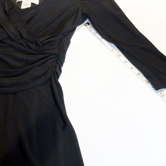 Nine West Black Asymmetrical Dress D032 - Picture 8 of 8